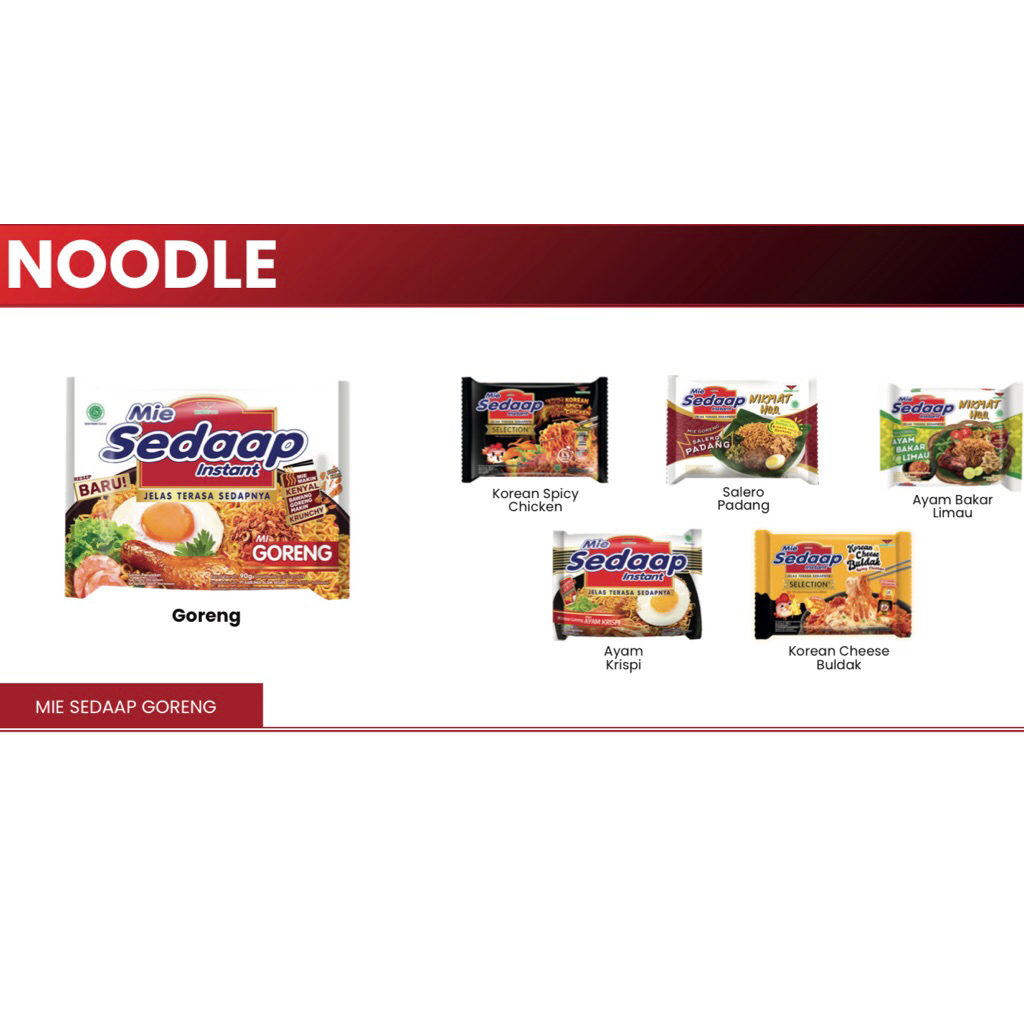 

Sedaap Mie goreng