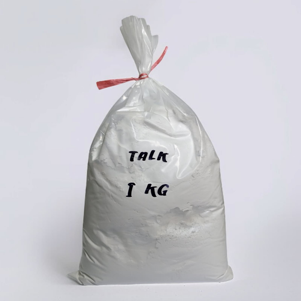 

Talk / Talcum Powder - 1 KG (Bahan Baku Serbaguna)