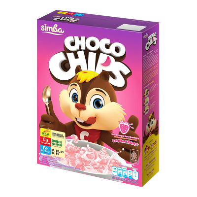 

[oddsolshop] pekanbaru/Simba Choco Chips Strawberry Cereal 150GR Sereal Sarapan Pagi Rasa Stroberi