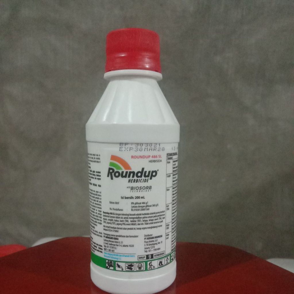 Roundap 200ml obat rumput  original