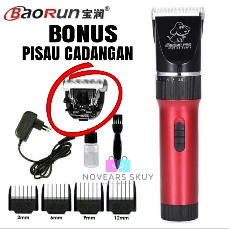 BAORUN P6 P7 || Alat Cukur Bulu Hewan ( Domba,Anjing,Kucing,Dll)
