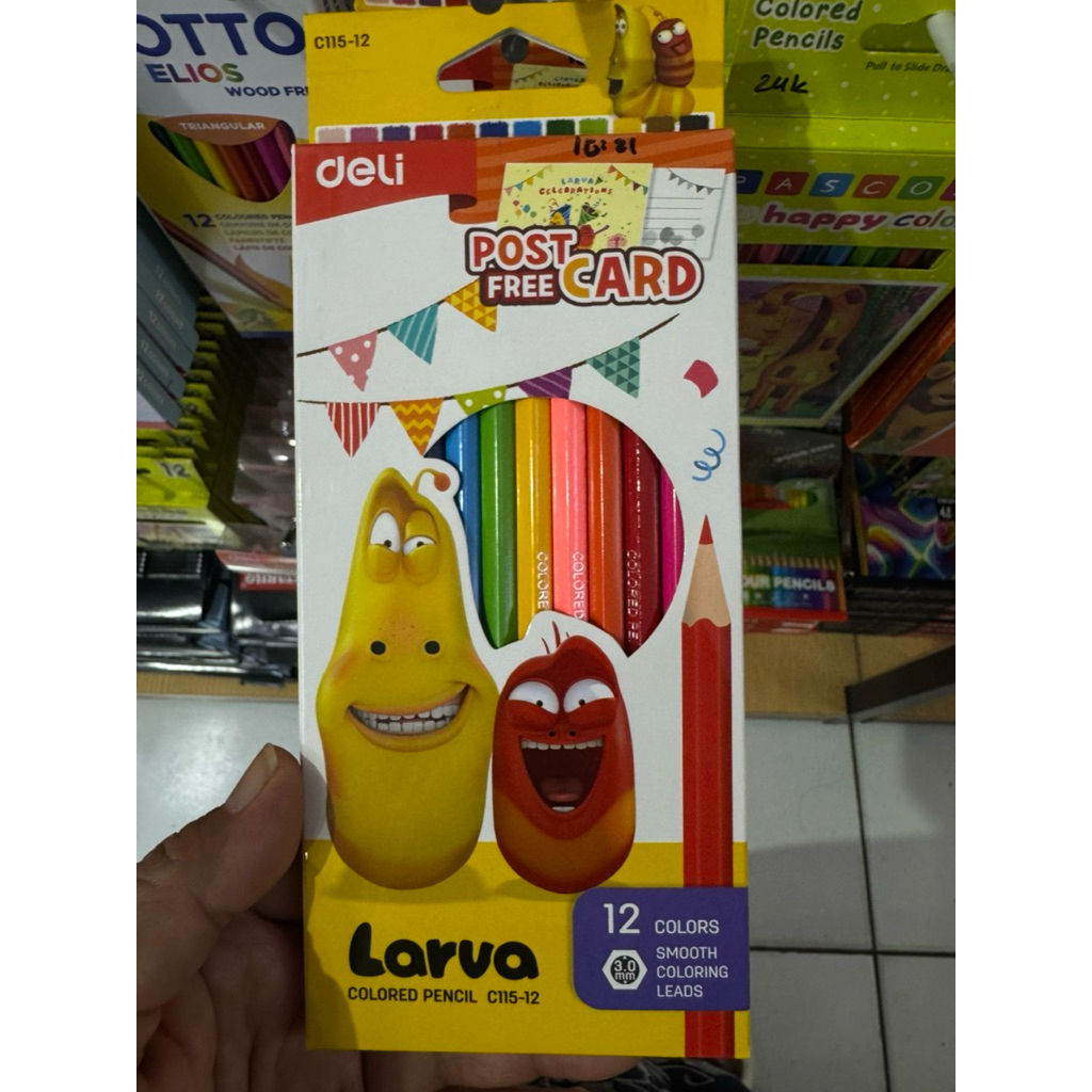 

Deli Pensil 12 Warna Panjang C115-12 Hexagonal type