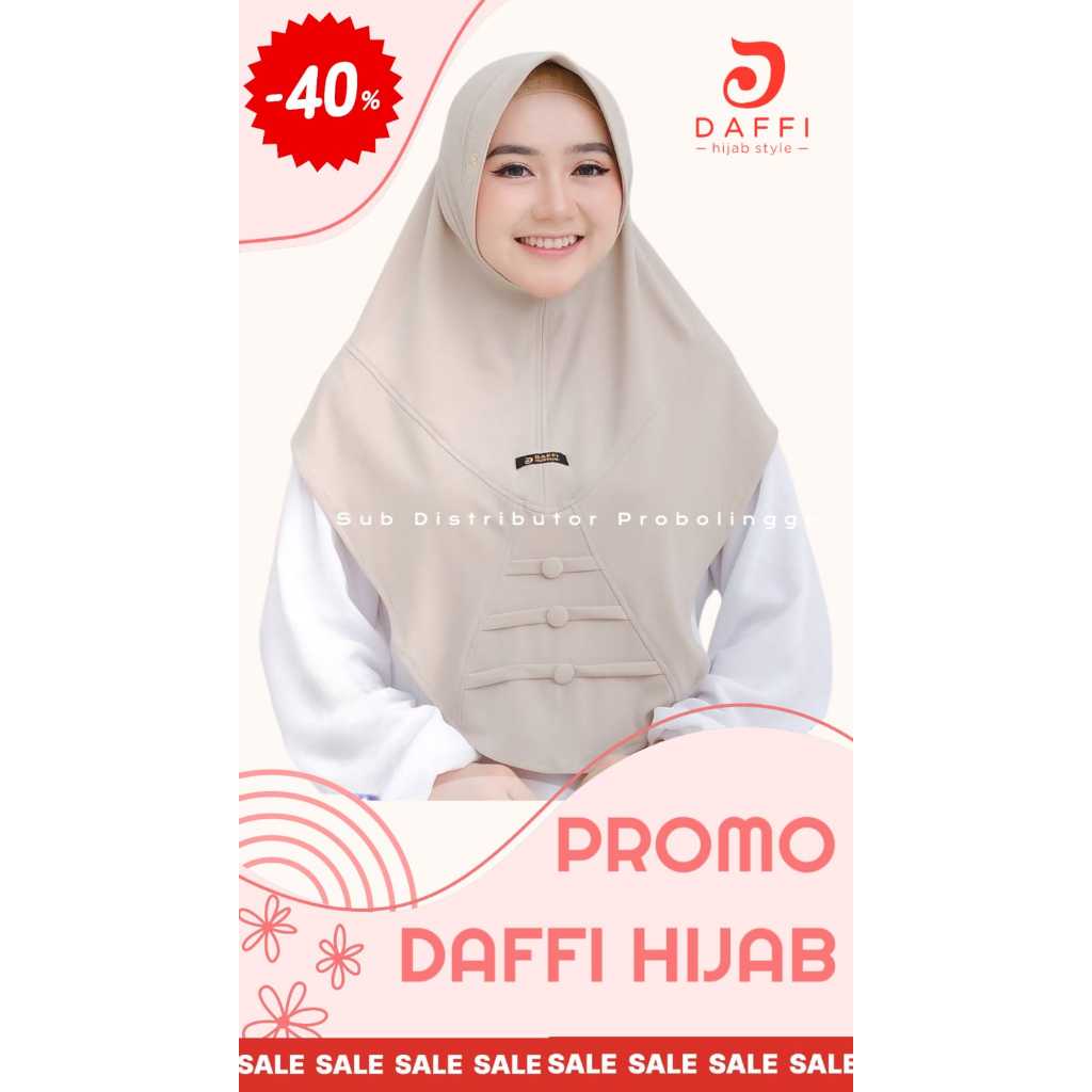 PROMO DAFFI HIJAB - BERGO ANGELYN