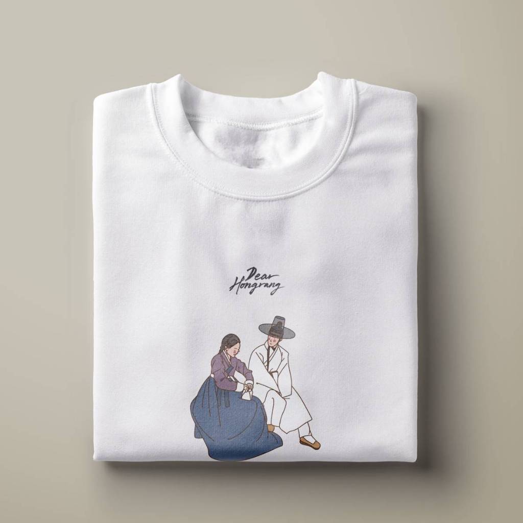KAOS KDRAMA DEAR HONGRANG KOREAN DRAMA T-SHIRT KOREAN DRAMA KDRAMA MERCHANDISE KAOS DRAMA KOREA