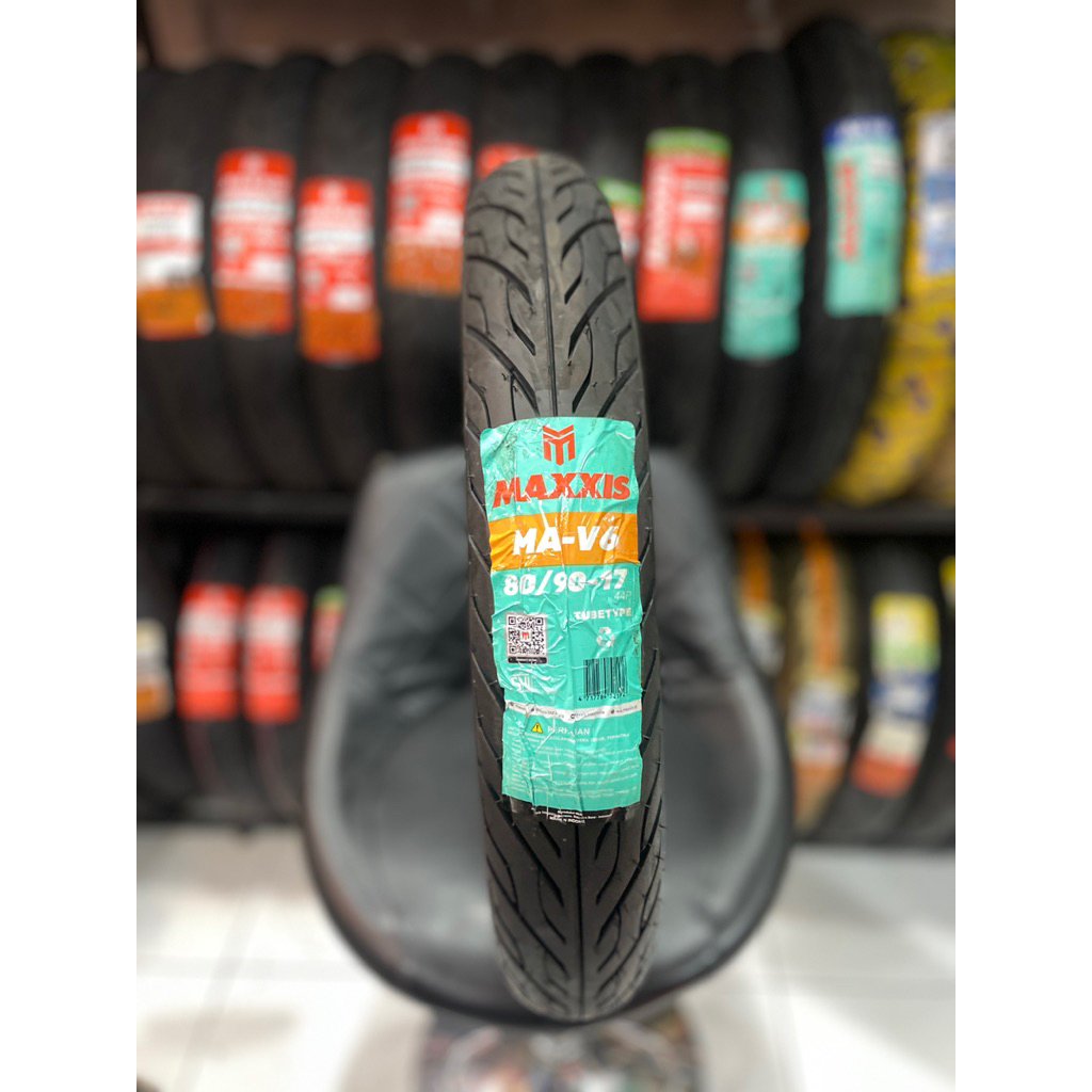 [BAYAR DI TEMPAT] MAXXIS TUBETYPE MA-V6 / BAN MAXXIS (50/90-17 - 60/90-17 - 70/90-17 - 80/90-17 - 90