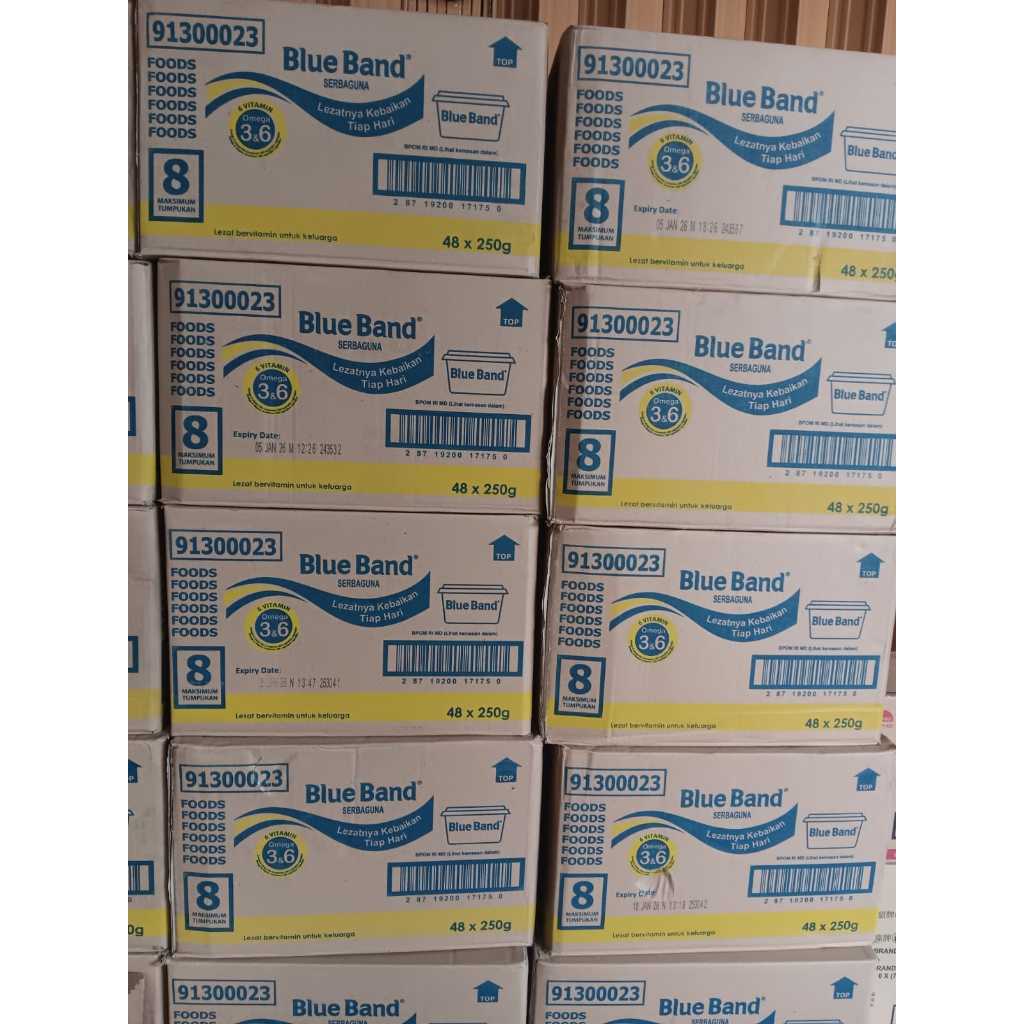 

1 DUS BLUEBAND SERBAGUNA CUP 250GR EXP.JANUARI 2026