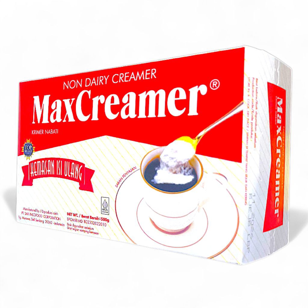 

[BELI BANYAK MAKIN MURAH] MAXCREAMER Krimer Nabati Refill 500g – Non Dairy Creamer untuk Kopi & Minuman – Creamy Maksimal Ala Cafe Larut Panas Atau Dingin