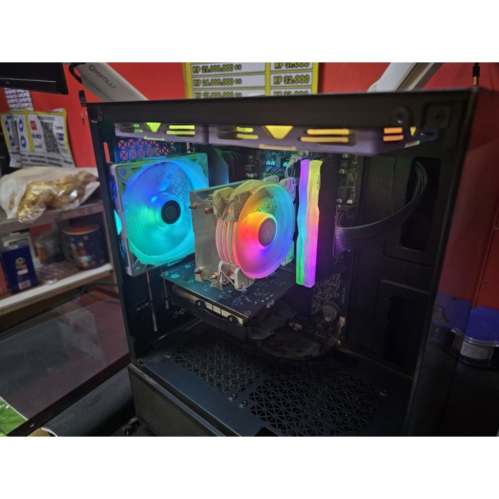 PC Gaming Amd ryzen 5 5600G + RX 550 4GB Ram 16 GB SSD 512 GB