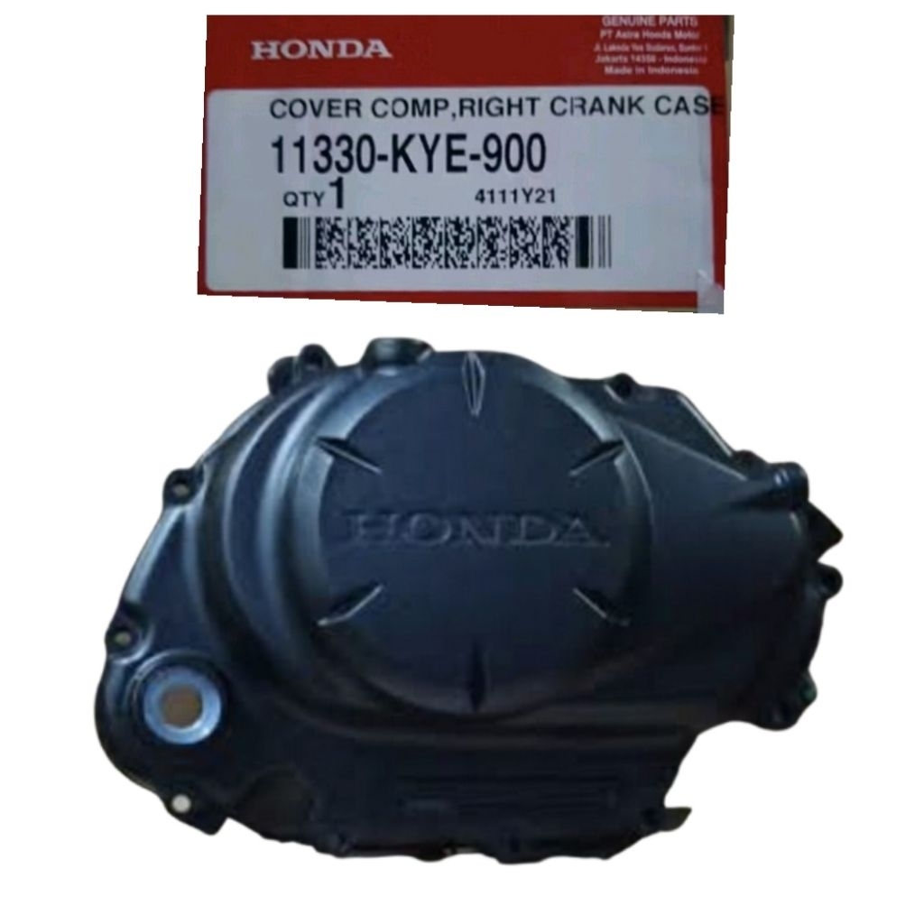 11330-KYE-900 BAK KOPLING KANAN COVER COMP R CRANKCASE CB150VERZA CRF 150 L MEGAPRO MONOSHOCK VERZA 