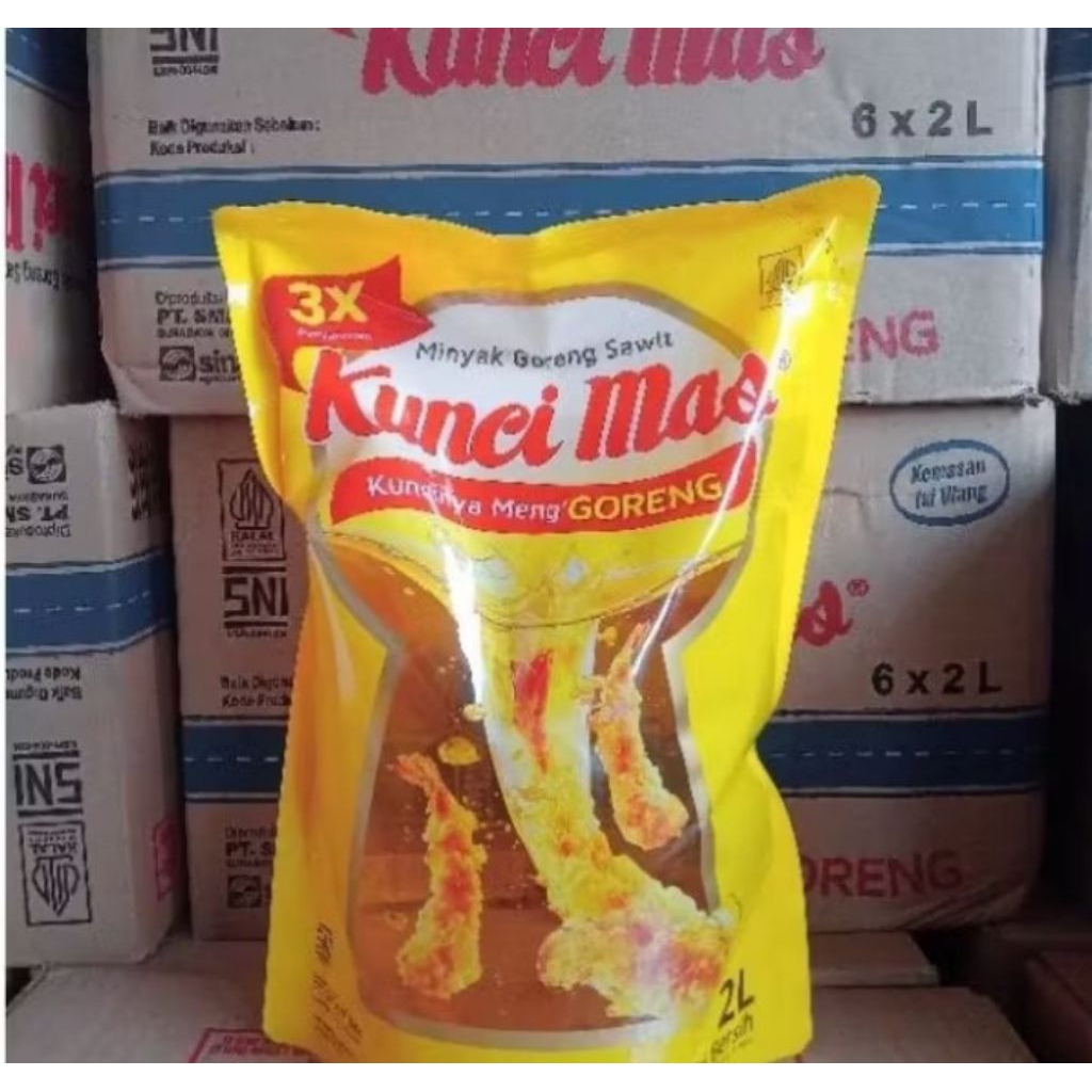 

Minyak goreng kuncimas 1Dus (2Lx6)