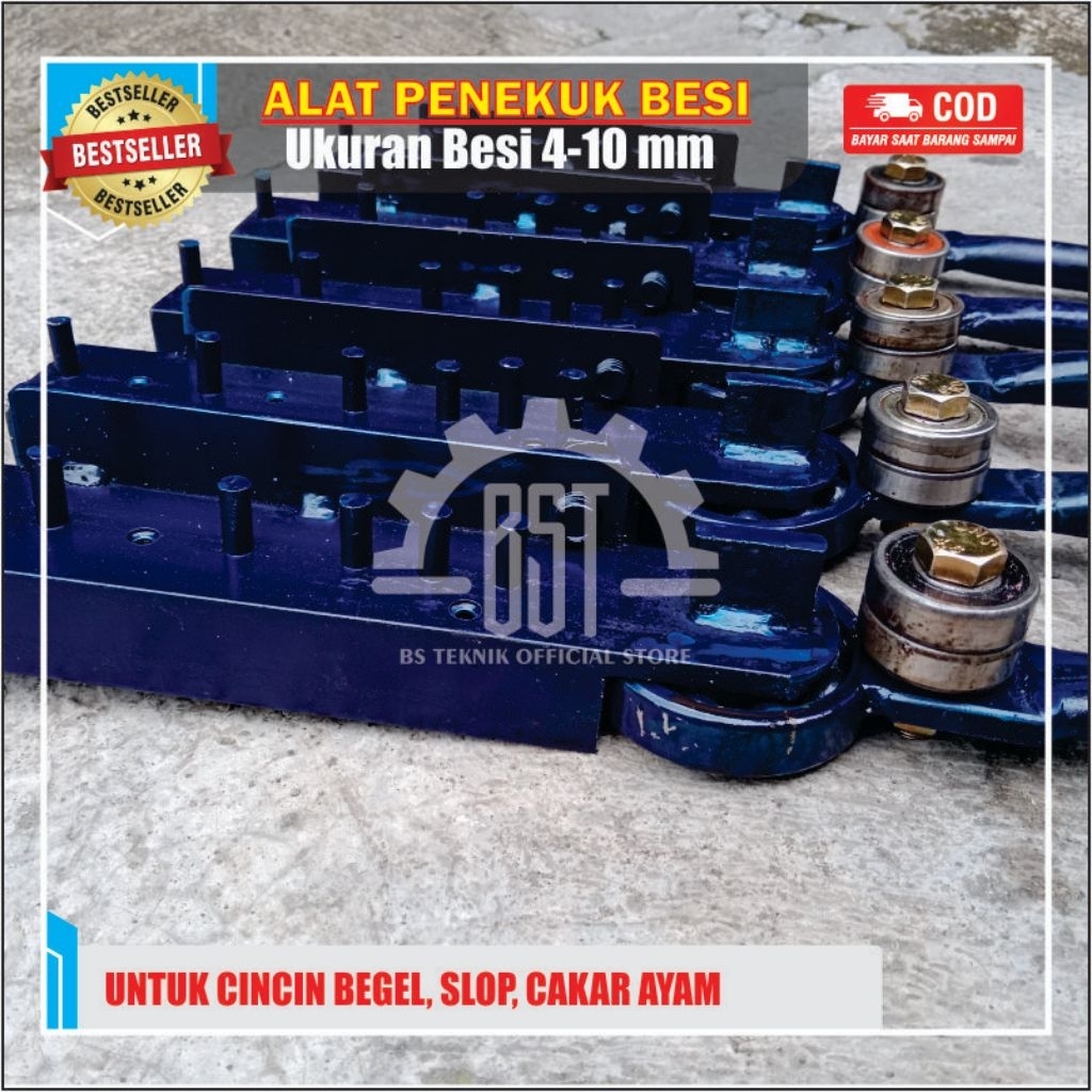 (TERMURAH) ALAT TEKUK BESI Penekuk Besi Alat Tekuk Begel  4-10 mm