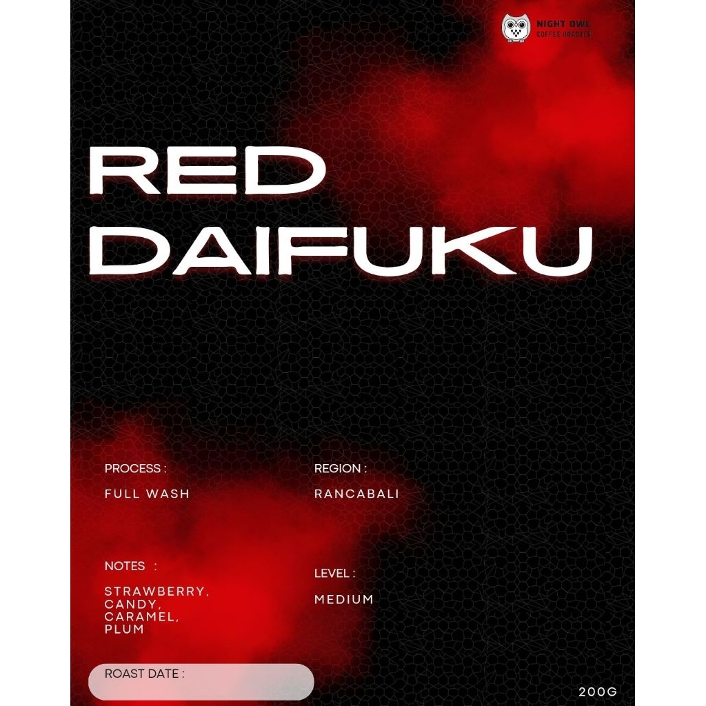 

RED DAIFUKU Specialty Coffee Biji Kopi Arabica Filter Based Roastbean