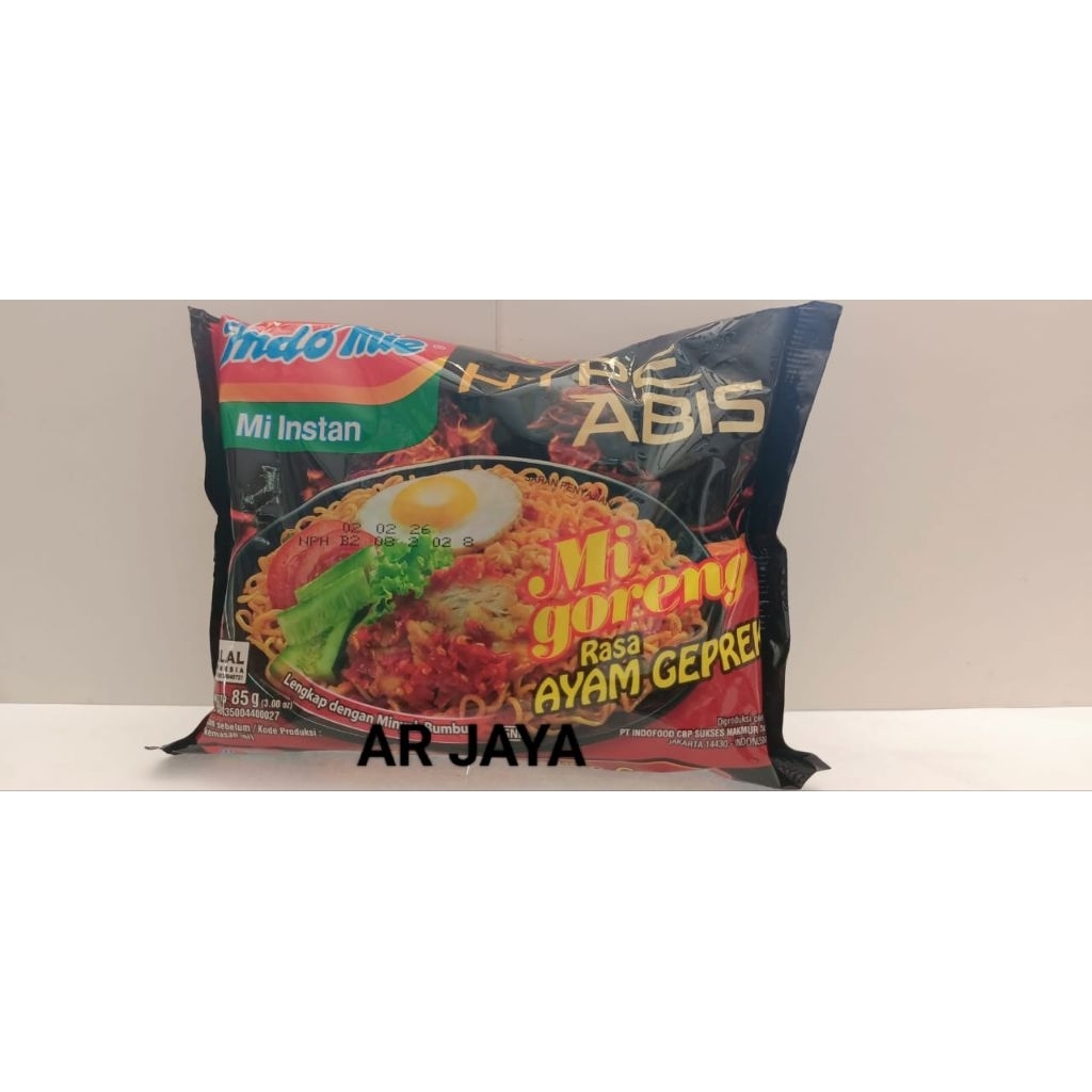 

Indomie goreng ayam geprek
