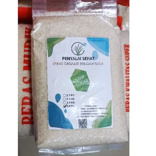 

Beras Penyalai Sehat Varietas Beras Rendah Gula (Beras Diabet) 3.5Kg