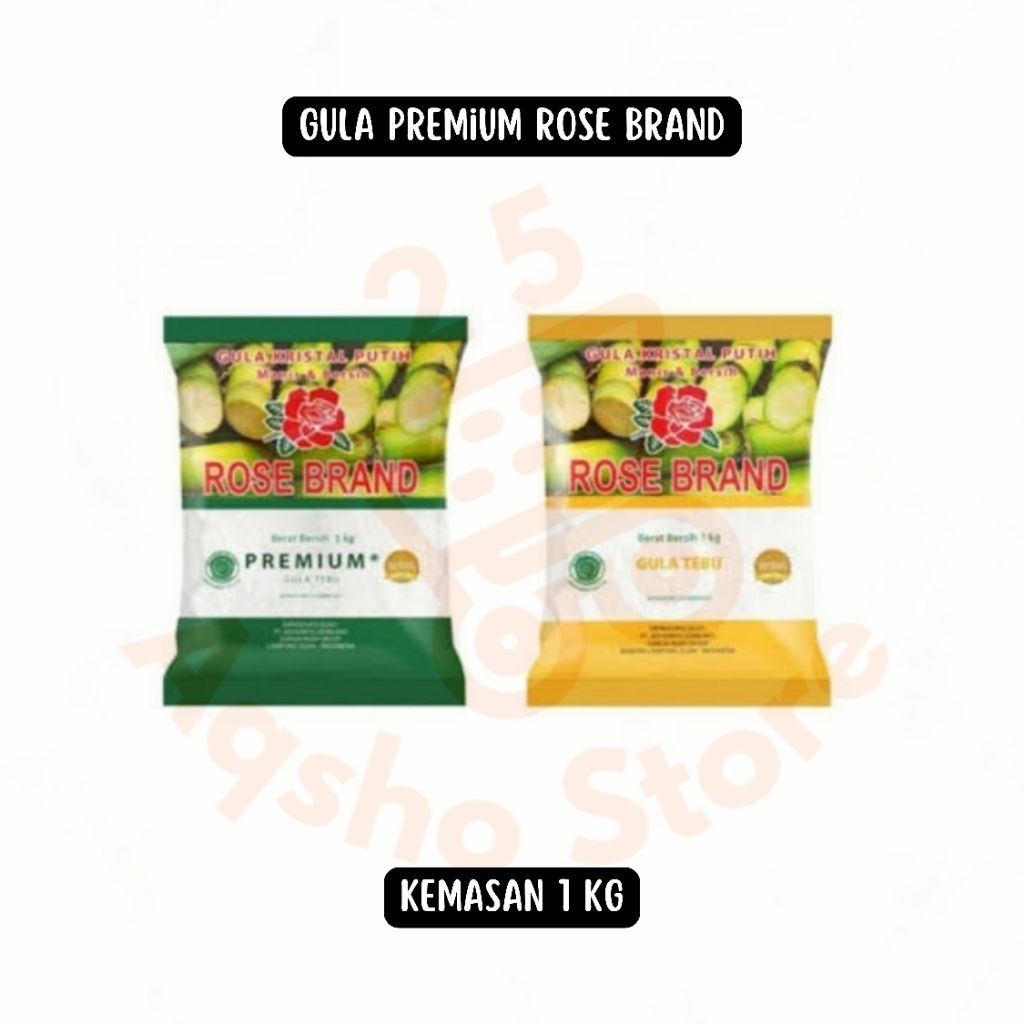

Gula Pasir Premium Rose Brand 1 Kg