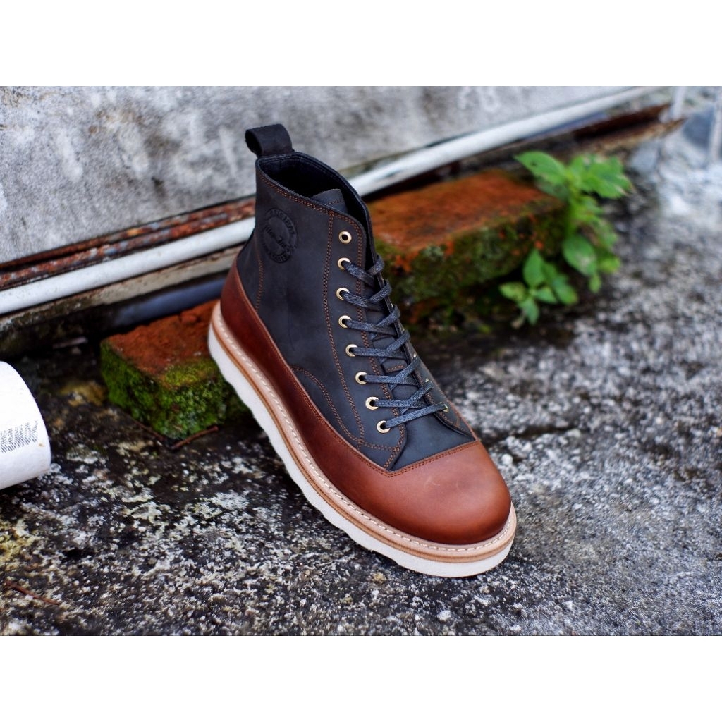 Map Inc Arpeggio Premium - Sepatu Kulit Sneakers Kulit Sapi Asli Premium Sneaker