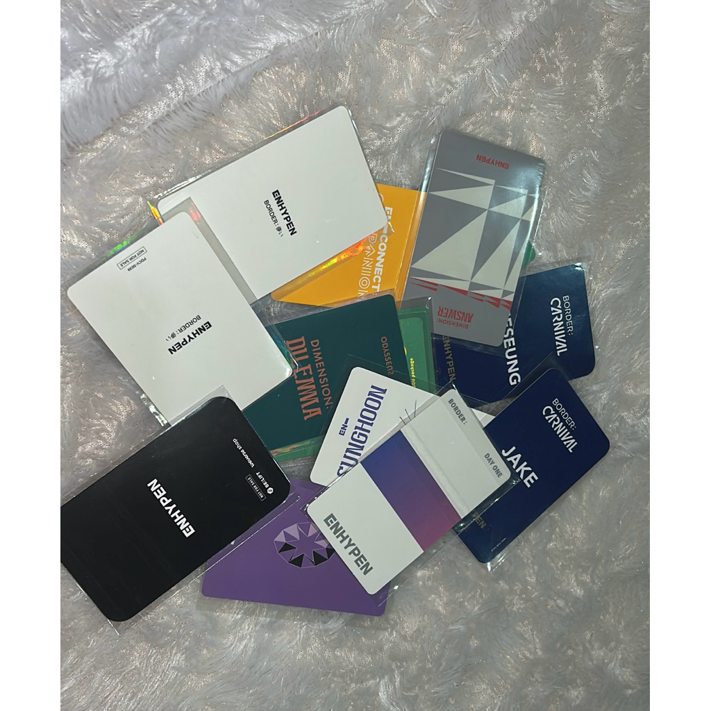 Clearance Sale Random PC Photocard Enhypen Jake Sunghoon Heeseung Selca BDO Dawn D:D LD Lucky Draw C