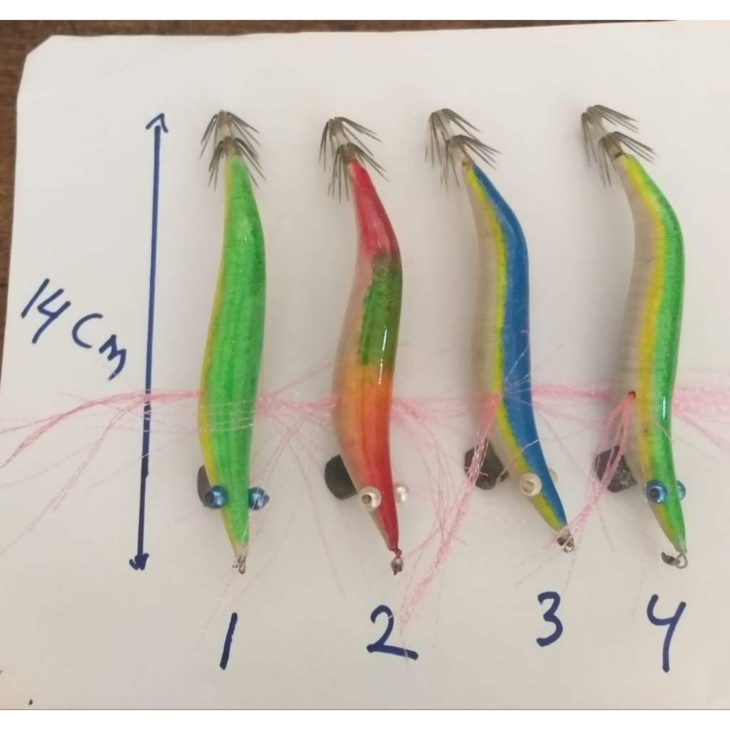 umpan udang udangan mancing cumi