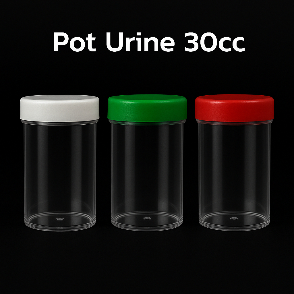 (100PCS) pot 30gr 30gram 30cc 30ml /pot obat /pot salep/ pot urine / pot kosmetik / cup 30gr 30gram 