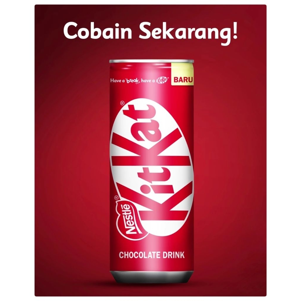 

Minuman Coklat KitKat Nestle 220ml