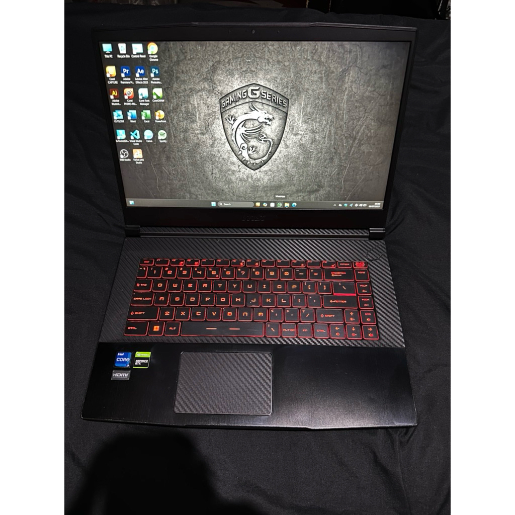 Laptop MSI GF63 Thin11SC Intel Core i7 Gen11 (Second)