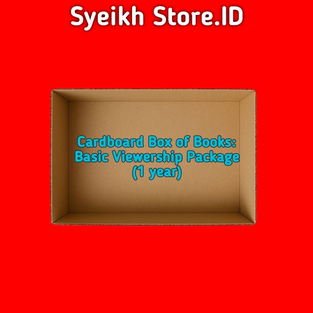 

Cardboard Box of Books: Basic Viewership Package (1 year)
