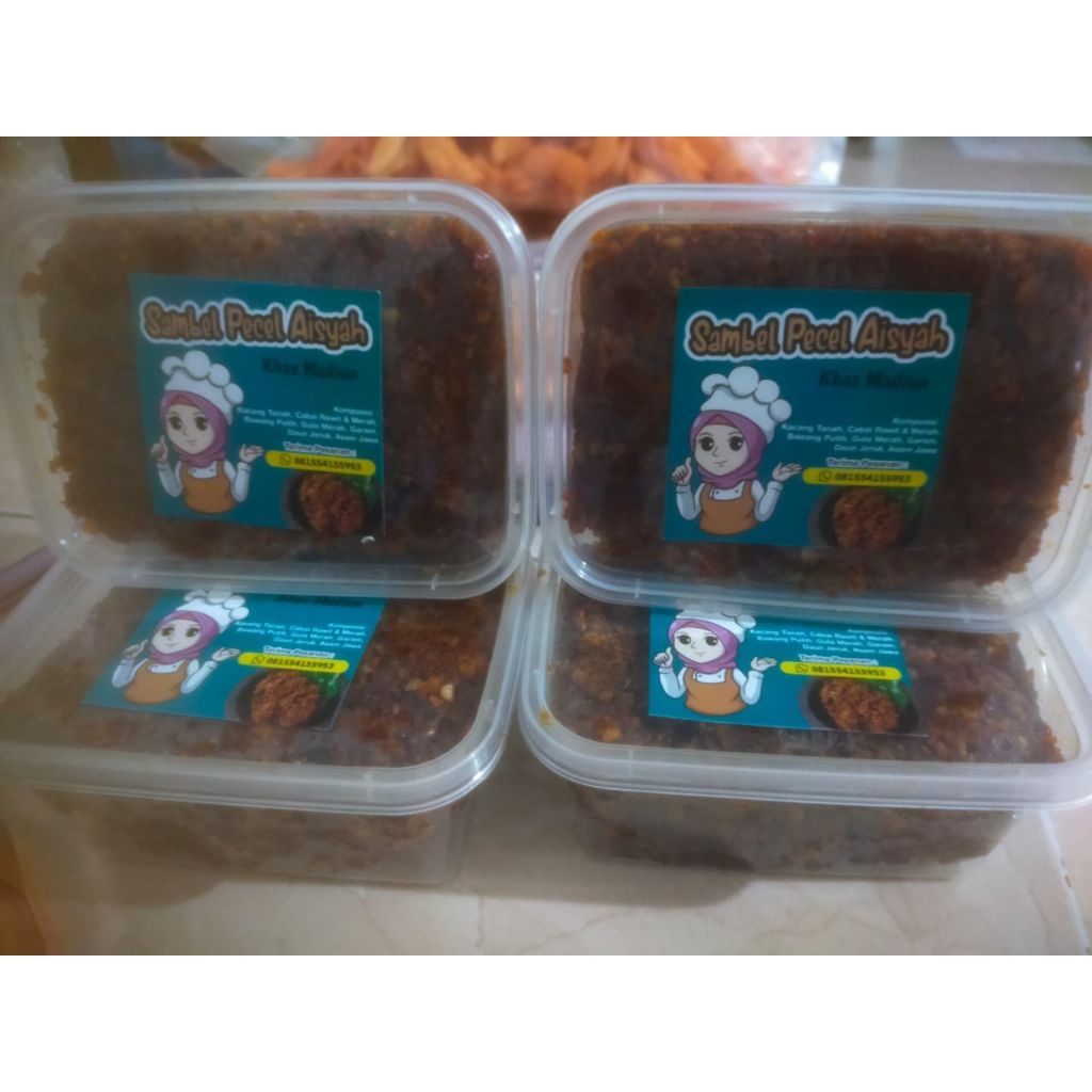 

Sambel pecel kemasan 250g