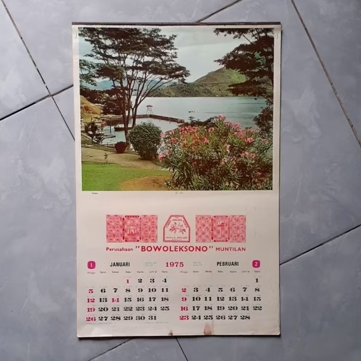 

Kalender Jadul Tahun 1975