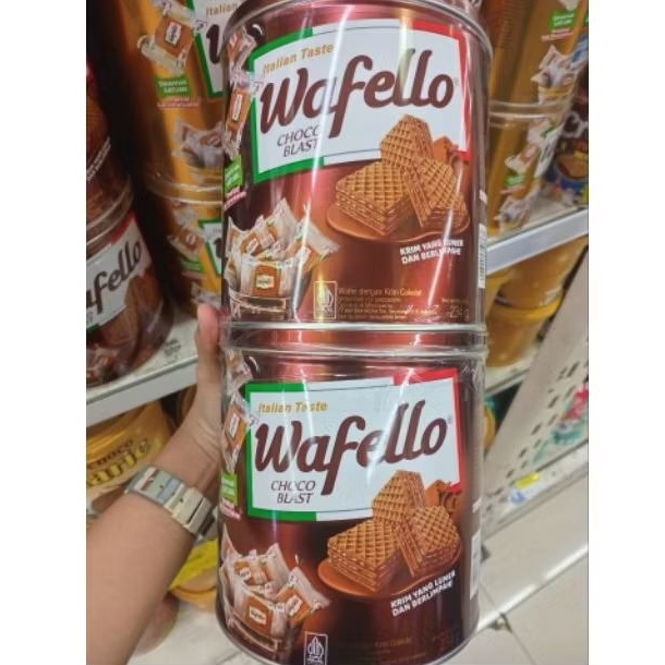 

Wafello choco blas kaleng 234g×2pcs‼️((Beli 1 Gratis 1))‼️