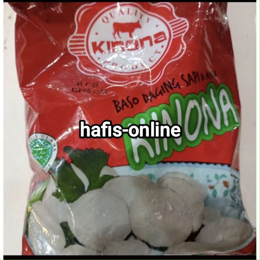 

Bakso KINONA isi 50 butir