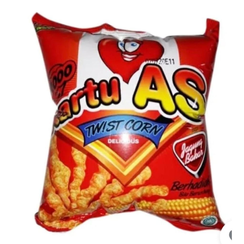 

Snack Kartu As 25gr isi 40