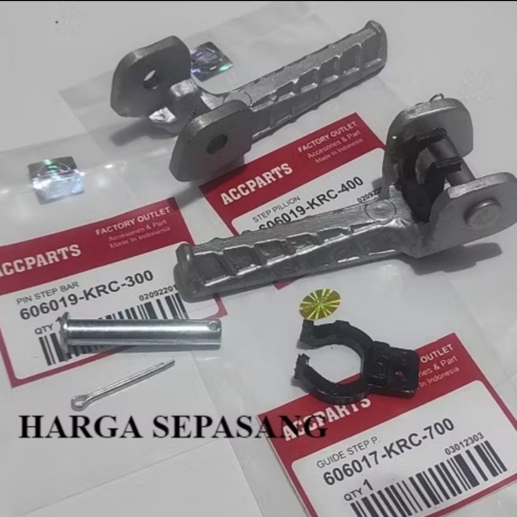 STEP FOOTSTEP PIJAKAN KAKI BELAKANG CRF 150L