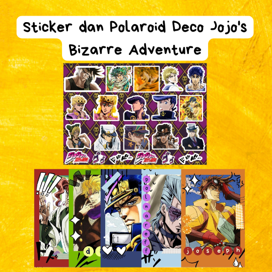

sticker Jojo Bizarre Adventure/ JoJo no Kimyō na Bōken