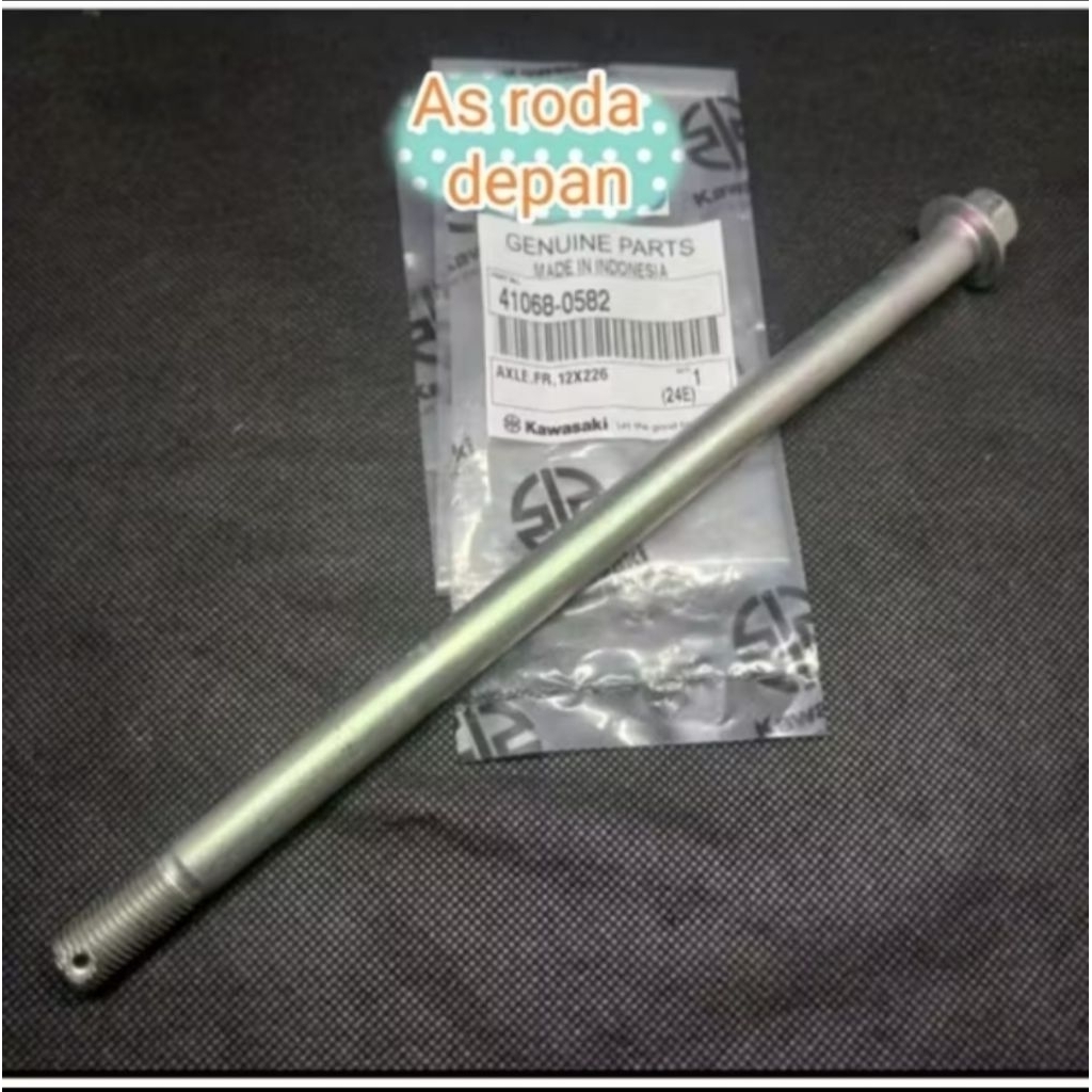 as roda velg depan KLX S L G BF Dtracker 150 original