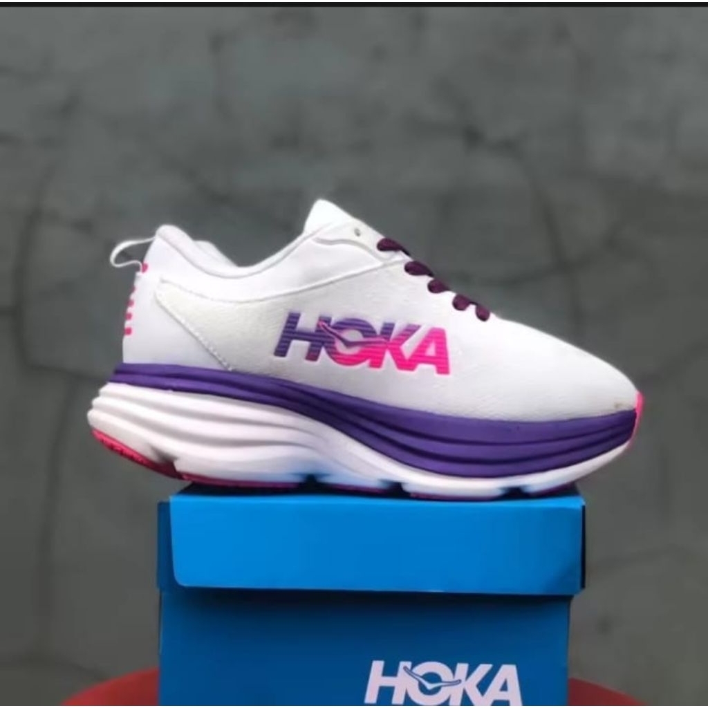 Sepatu Running Hoka Mach 4 Women Sneakers Lifestyle Outdoor