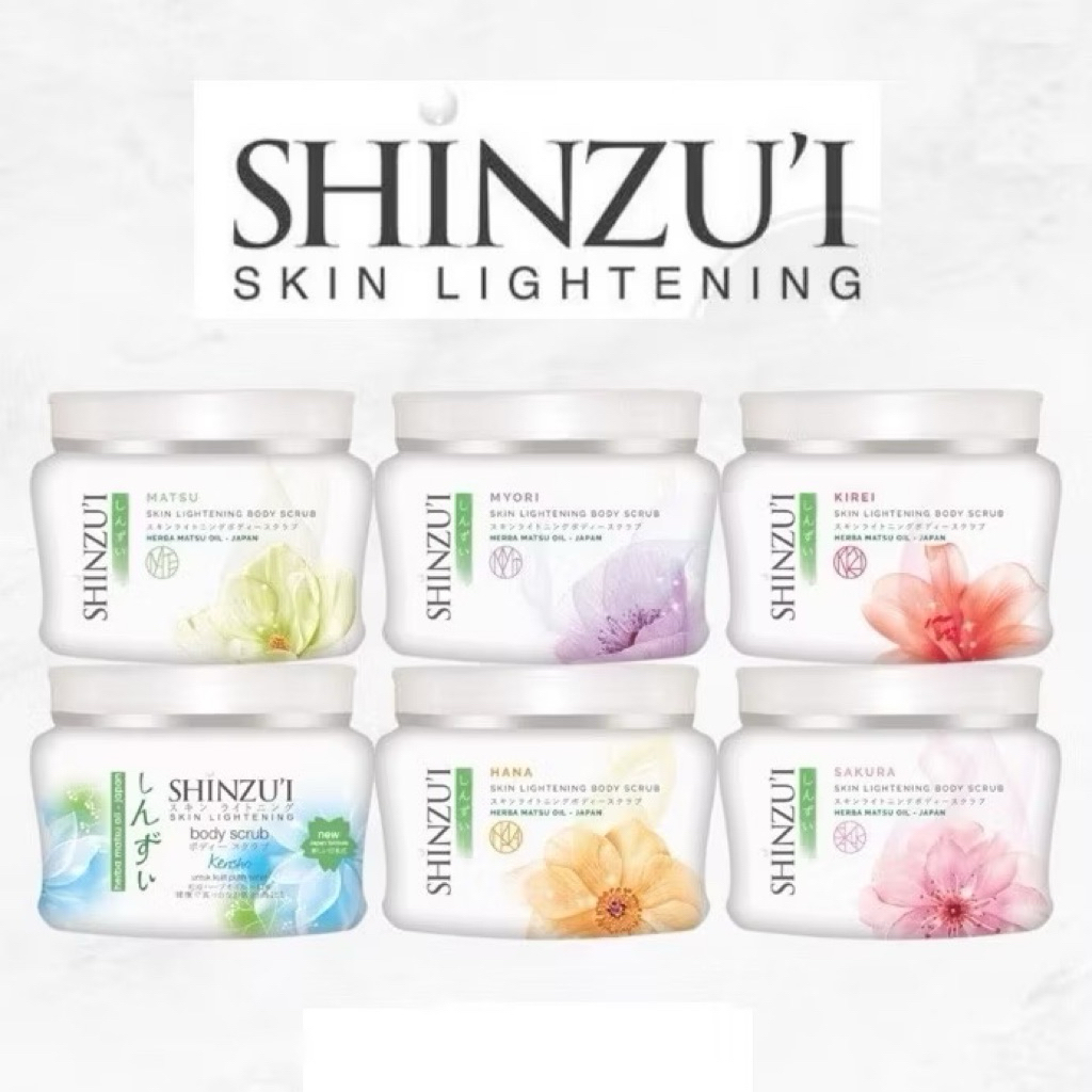 SHINZUI Skin Lightening Body Scrub Lulur Badan Shinzui || Scrub Badan || Body Scrub