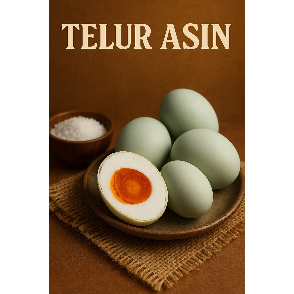 

telur asin 5biji