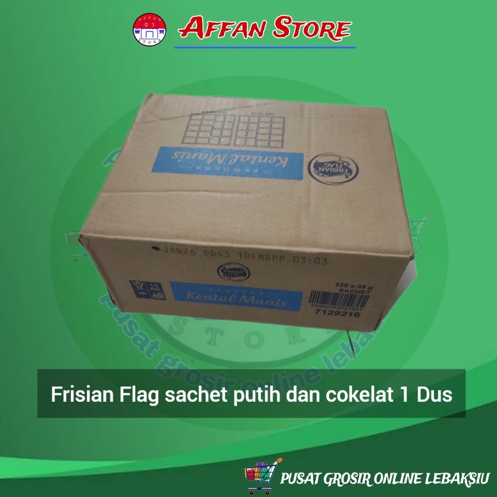 

Frisian flag susu sachet 1 dus