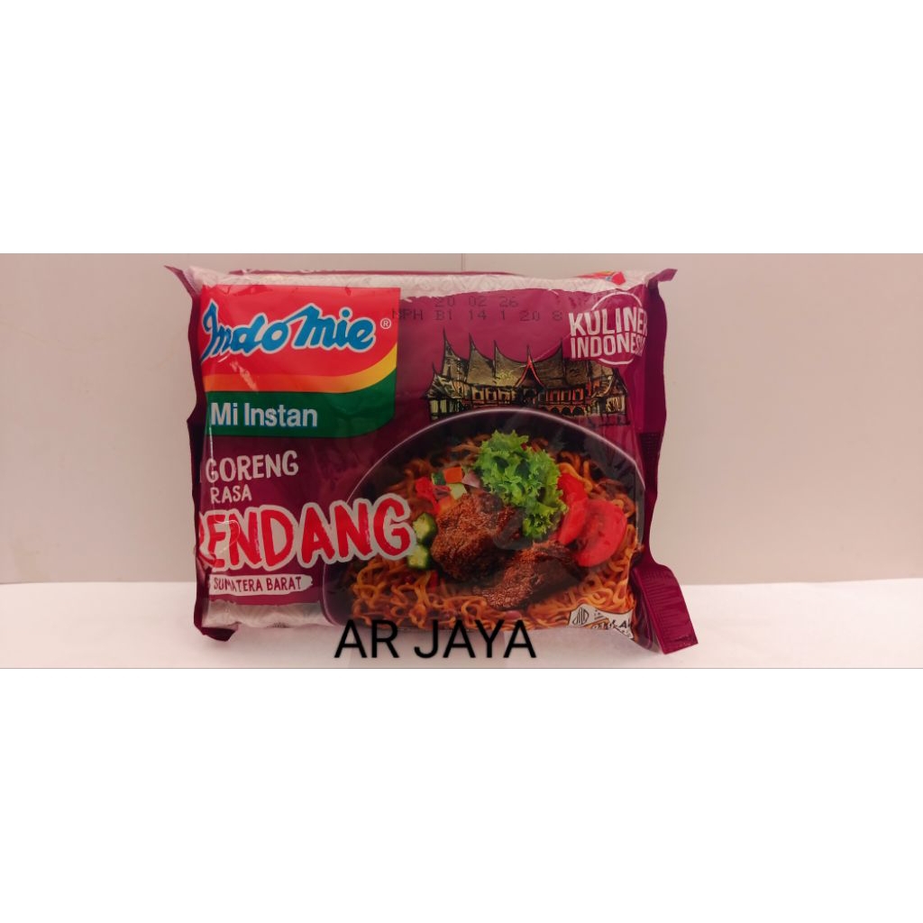 

Indomie goreng Rendang