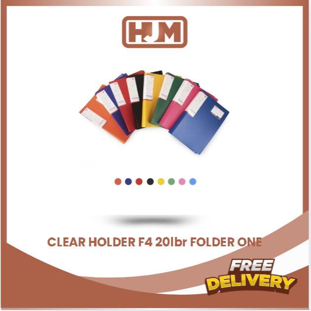 

FOLDER ONE CLEAR HOLDER / DISPLAY BOOK 20 CHO120F