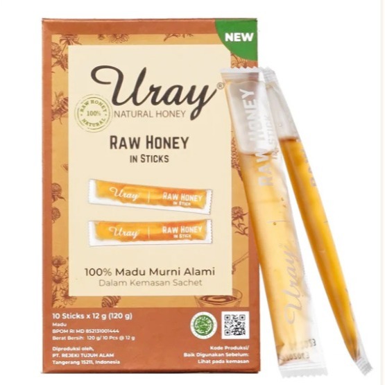 

Madu Uray Natural in Sticks 120g (10 Sticks)