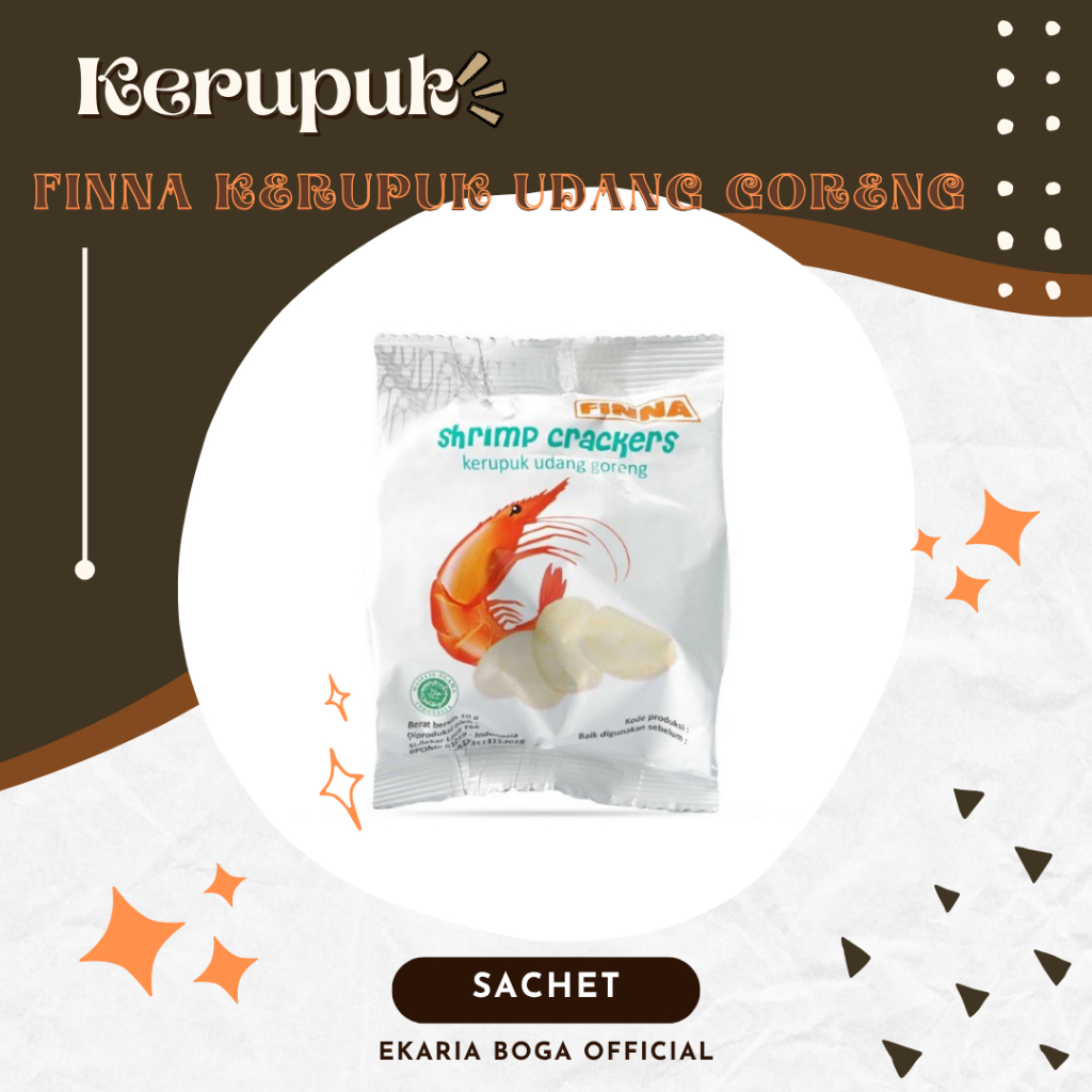 

KERUPUK | KERUPUK UDANG | MATANG | FINNA KERUPUK UDANG GORENG 10 GR