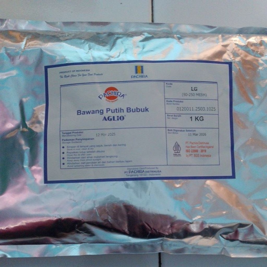 

garlic/bawang putih bubuk pachiran LG1kg