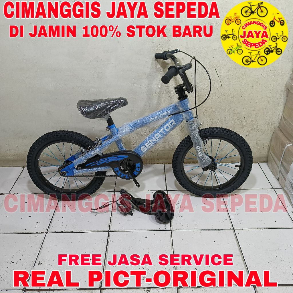 SEPEDA ANAK BMX 16 INCH SENATOR EXPLORER TERBARU