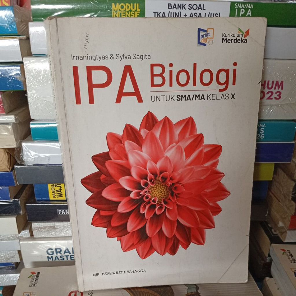 IPA BIOLOGI KELAS 10 SMA KURIKULUM MERDEKA ERLANGGA
