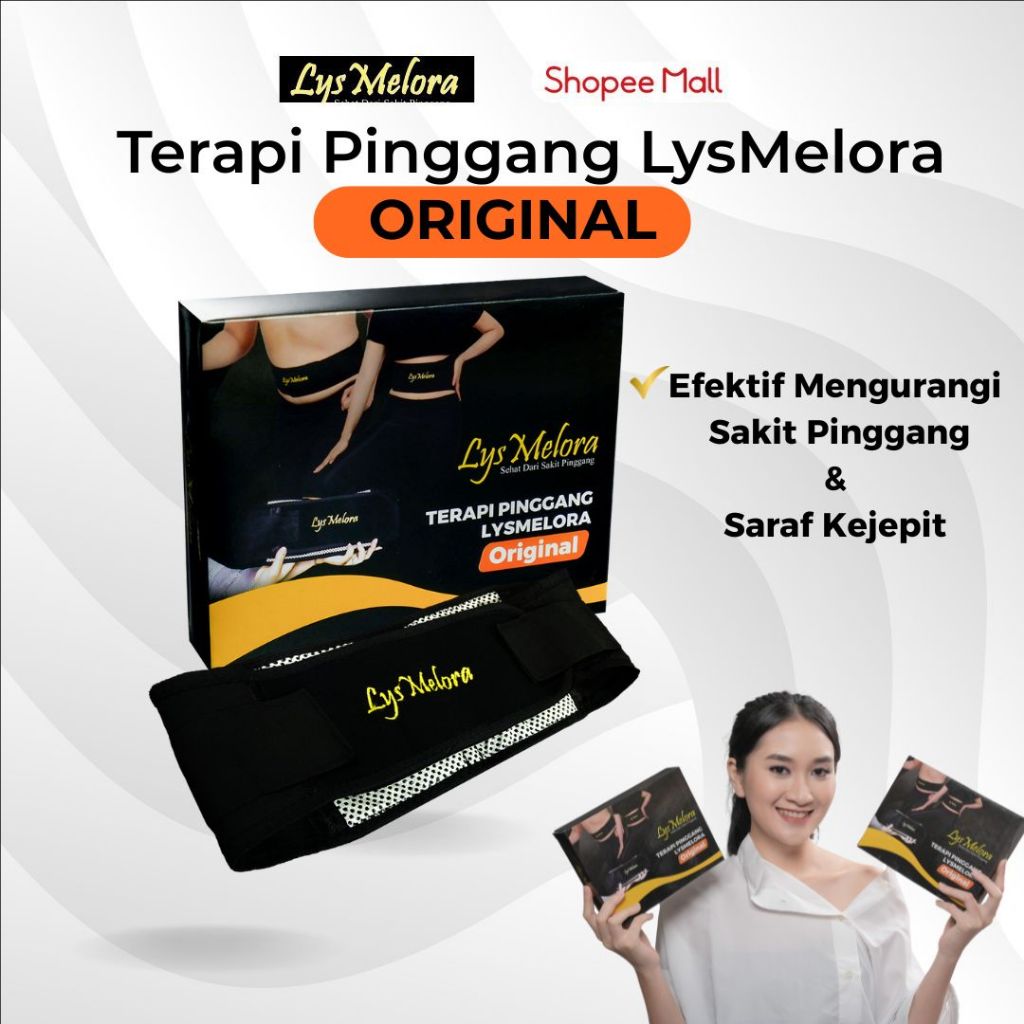 LYSMELORA 4pcs - Untuk Meredakan Sakit Pinggang & Saraf Terjepit - Alat Terapi Pinggang Original