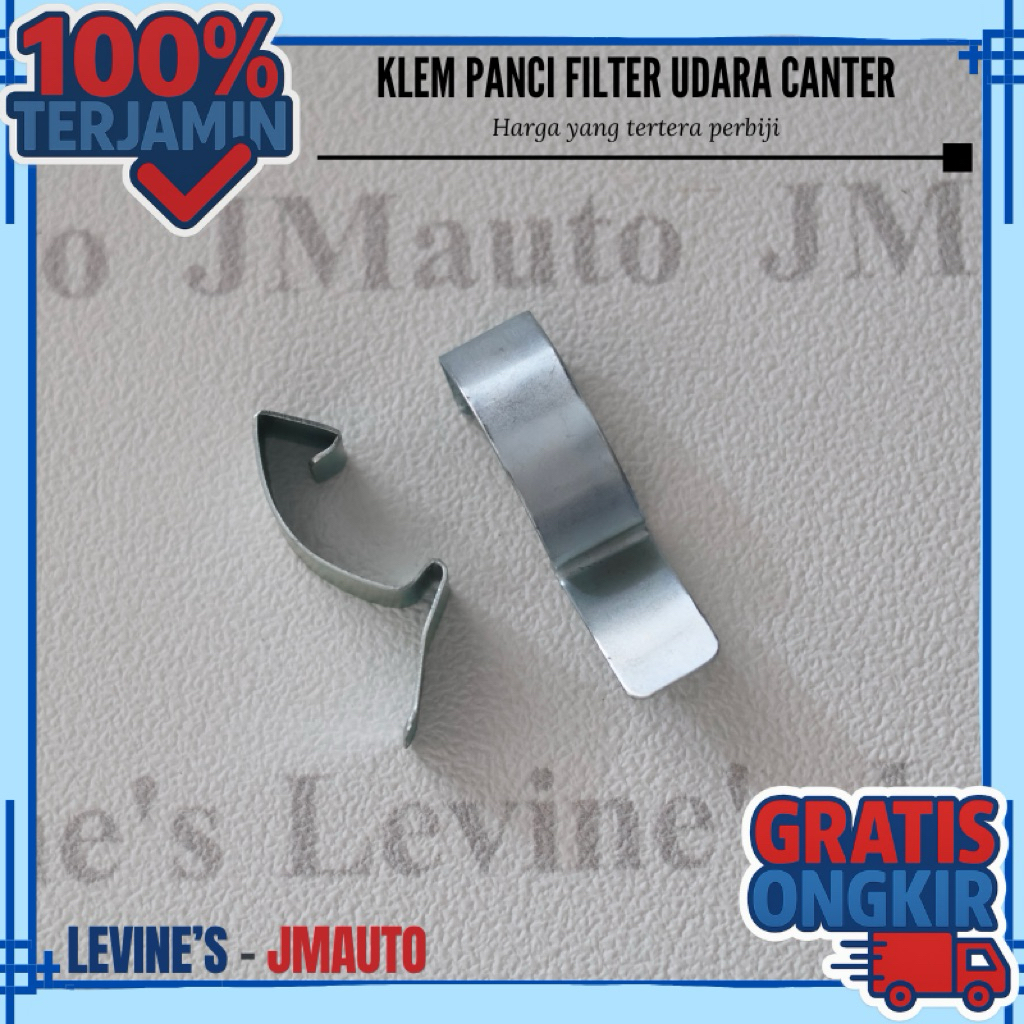 klem panci filter udara canter kualitas bagus (harga perbiji) / kcancingan tutup panci filter udara 