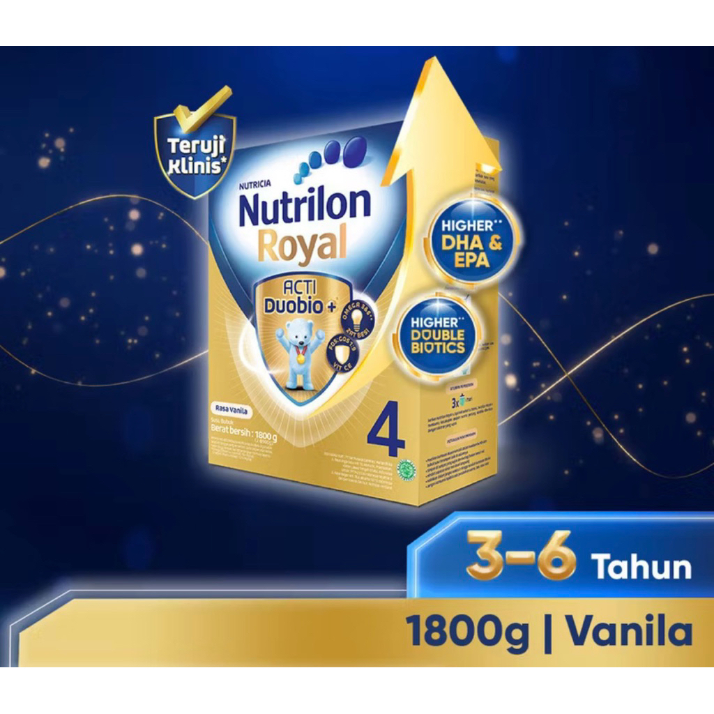 

Susu Nutrilon Royal 4 rasa Vanilla 1800gr