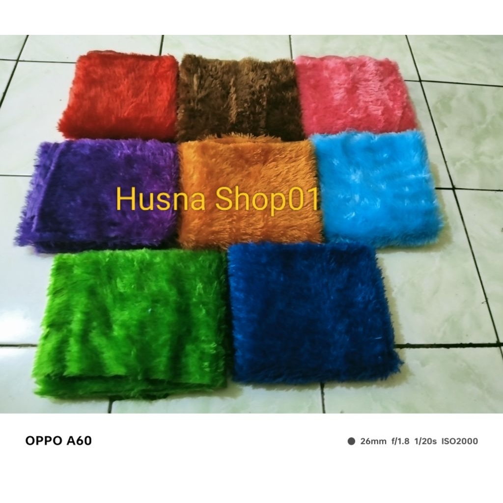 Kain Bulu Rasfur Meteran UK 50x180 / Kain Bulu Rasfur Premium Anti Rontok