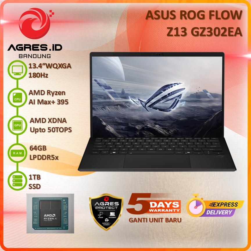 ASUS ROG FLOW Z13 GZ302EA RYZEN AI MAX+ 395 64GB 1TB 13.4" WQXGA 180HZ TOUCH IPS